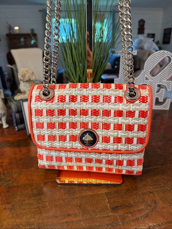 kate spade Handbags - Kate Spade New York Natalia Straw Flap Bag